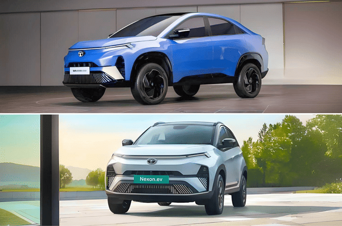 Tata Curvv vs Nexon: design similarities, differences explained